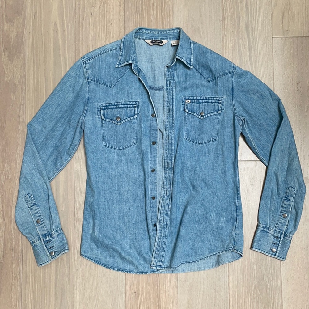 Vintage Denim Button Down